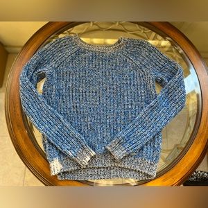 💙Abercrombie and Fitch💙-  Blue/Gray Knitted Sweater Size M